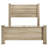 Sansome Weathered Oak Queen Panel Bed