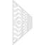 24.25'' H x 94.5'' W x 0.38'' D Expanded Cellular PVC Wainscot Panelling