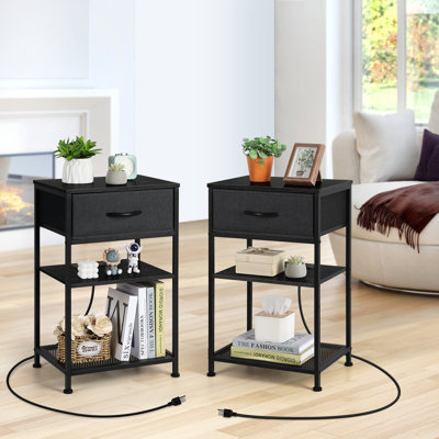 Ensemble de tables de bout Issai