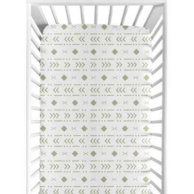 Drap-housse pour lit de bébé Boho Tribal