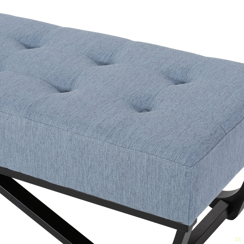 OTTOMAN convient à la chambre à coucher, au vestiaire, au rangement, à la salle à manger et au salon, etc., Bleu clair