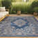 Galon Filigree Blue/Beige Indoor/Outdoor Rug