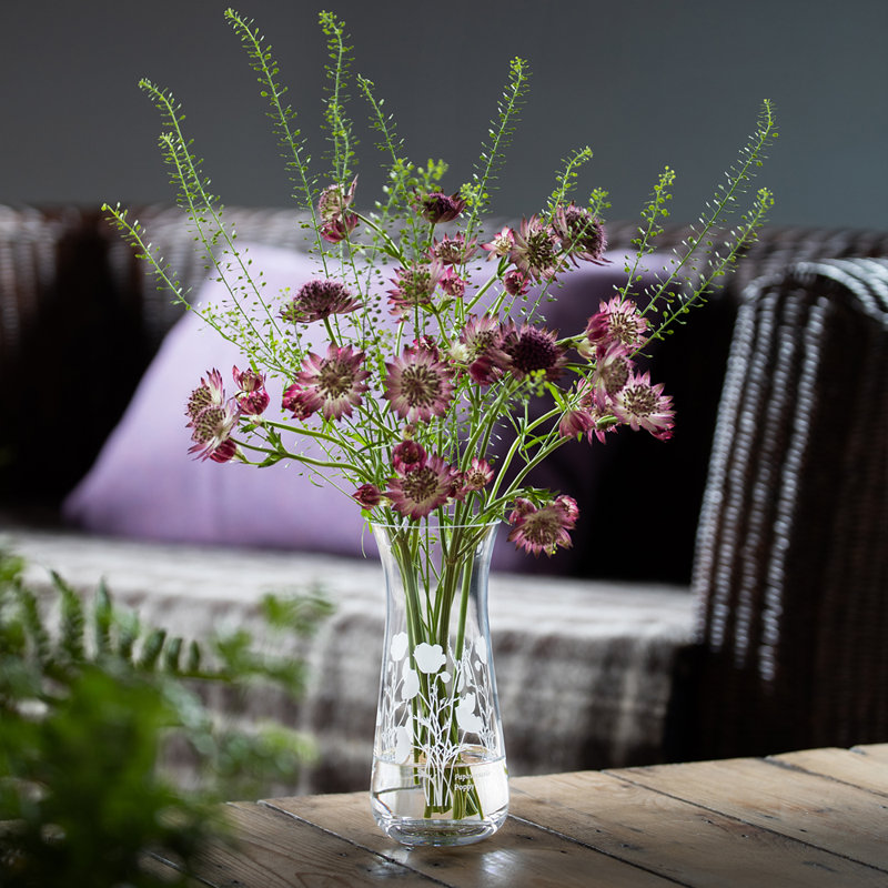 Dartington Crystal Bloom Table Vase