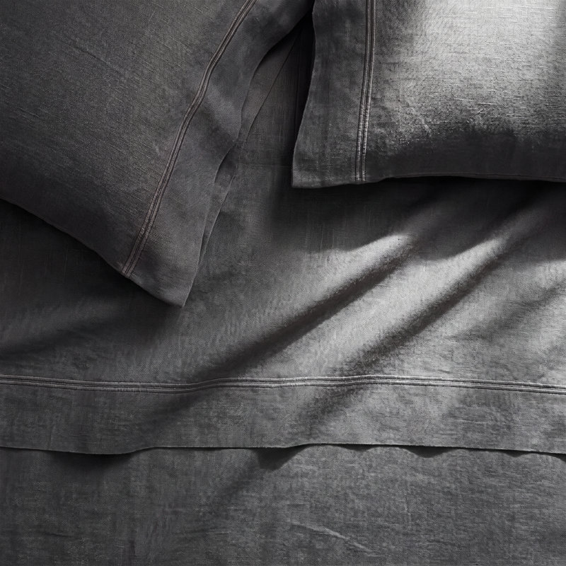Benin 100% Linen Sheet Set, Queen