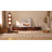 Minimalist Floor TV Stand, No Assembly Required, Long Media Console with Hidden Storage Drawers-1653399563-1653399562