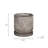 Decorative Line Pattern Planter for Outdoor and Indoor Home Decor - Stylish Cement Flower Pots for Living Room and Patio - 6", Gray & White