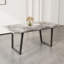 Table de salle à manger rectangulaire en panneau de fibres à densité moyenne-1314493125