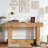 Farmhouse 2-Tier Entryway Sofa Table with U-Shaped Base