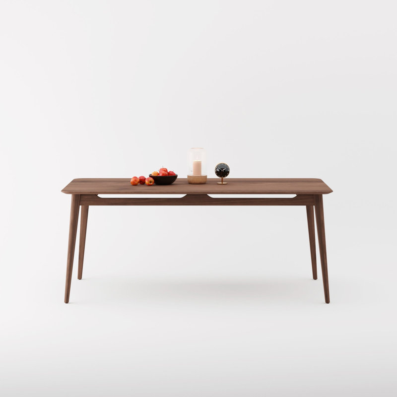 Table de salle à manger et chaises Isabella Mid Century, 9, H 30 po x L 40 po x l 87 po