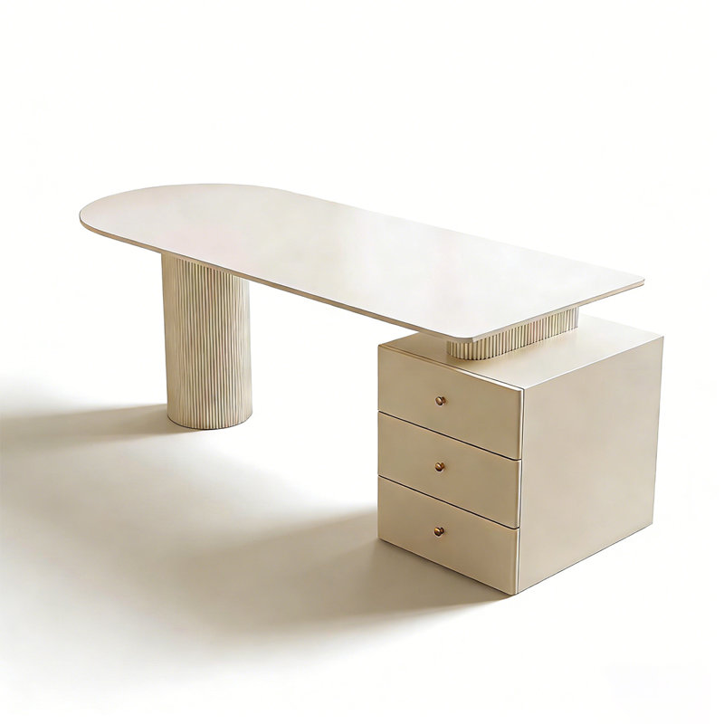 Bureaux multifonctionnels de luxe modernes à lumière simple, H 29,53 po x l 78,74 po x P 35,43 po