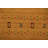 Tribal Gold Gabbeh Oriental Area Rug