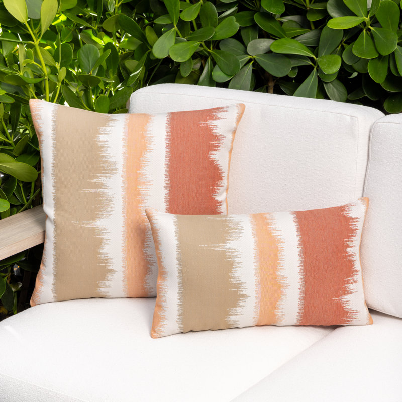 Murmur Lumbar Indoor/Outdoor Pillow Cover & Insert