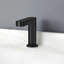 Matte Black Deck Mount Commercial Sensor Faucet Durable and Sleek for High Traffic Bathrooms