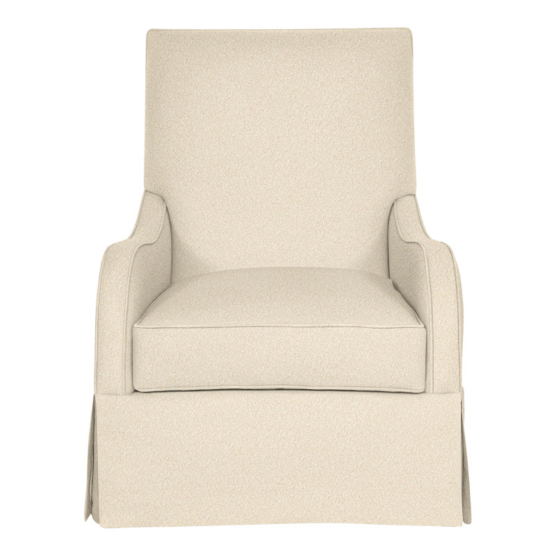 Zoe 29" Skirted Chair, Kimoni Natural