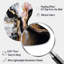 «Black Gold Marble Splash I», impression abstraite asymétrique en métal sur métal, sculpture murale en métal Freeform-1803875221