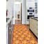 Tapis de couloir en laine noué à la main de conception unique noué à la main new age de style persan 18/20 2 pi 8 po x 9 pi 8 po tapis décoratif