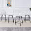 Tabouret de bar moderne et minimaliste avec pieds élégants en métal (ensemble de 4)-720376923-720376927
