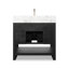 Anthem Single Vanity-Carrara Marble-1748320781