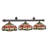 Corson 3 - Light Pool Table Linear Pendant By RAM Game Room