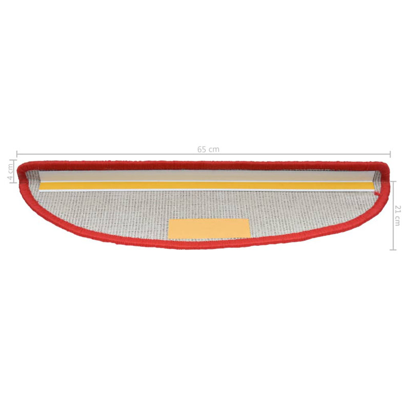 Non-Slip Stair Tread, 15, 65 x 21 x 4 cm