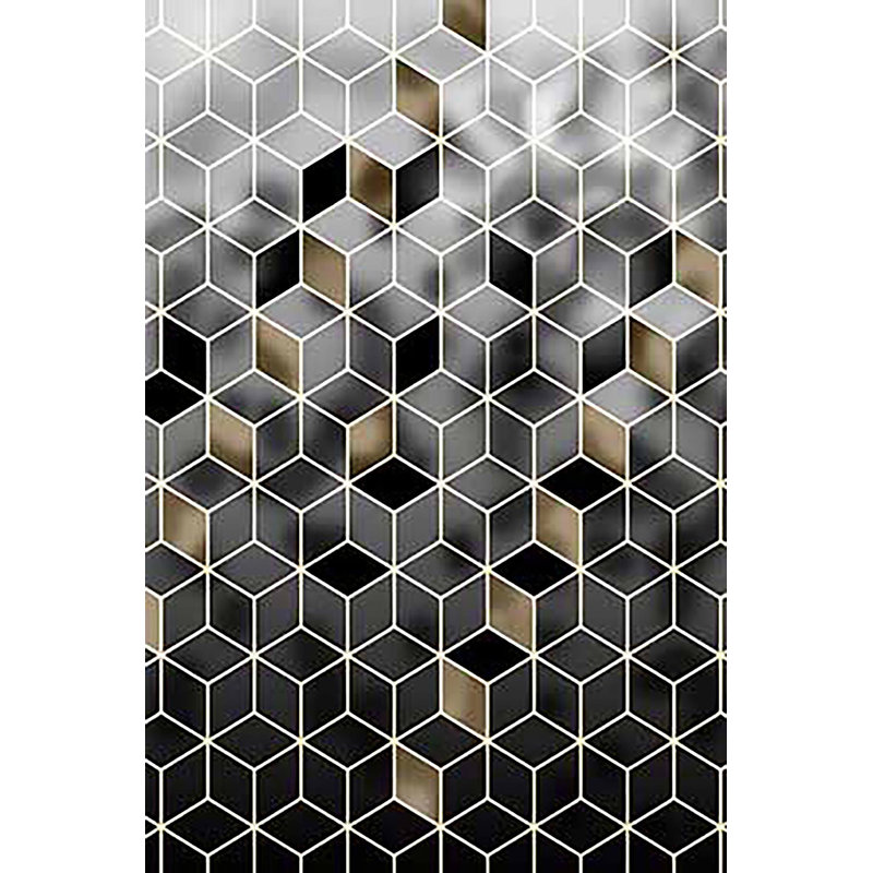 Premium Hall Carpet (3.3 x 9.8 ft), 100% Polyester, 8 mm Pile Height | Antibacterial, Non-Slip PVC Dot Underside, 650 gr/m² | Machine Washable, 3D Digital Printing | Ideal for Living Room & Entryways, Durable & Stylish Design