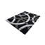 Tapis à poils longs noir et gris NYC Performance-766790058
