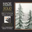 «Christmas Holiday Art XCIV», reproduction d'art encadrée - bois massif-1053111023-1053110995