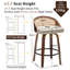 Swivel Upholstered Counter Stool-1130287031-1130287030