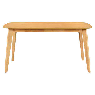Ash Veneer & Engineered Wood - Natural Oak, Seats 6, Casual Table 6 Dining With Oak Finish Made Of Wood, Style