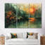 Charron - ensemble d'art mural paysage abstrait-107188679-107188681