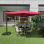 Parasol de patio en porte-à-faux (sans base de parasol)