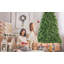 Arbre de Noël articulé artificiel 6 pi avec base en métal-613596379