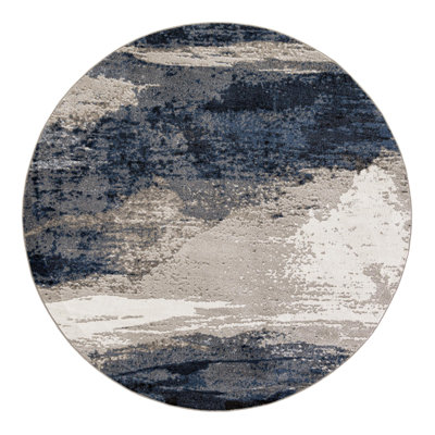 Ivy Bronx Glomma Nathanyl Rug Blue