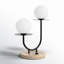 Ruva Metal Globe Lamp