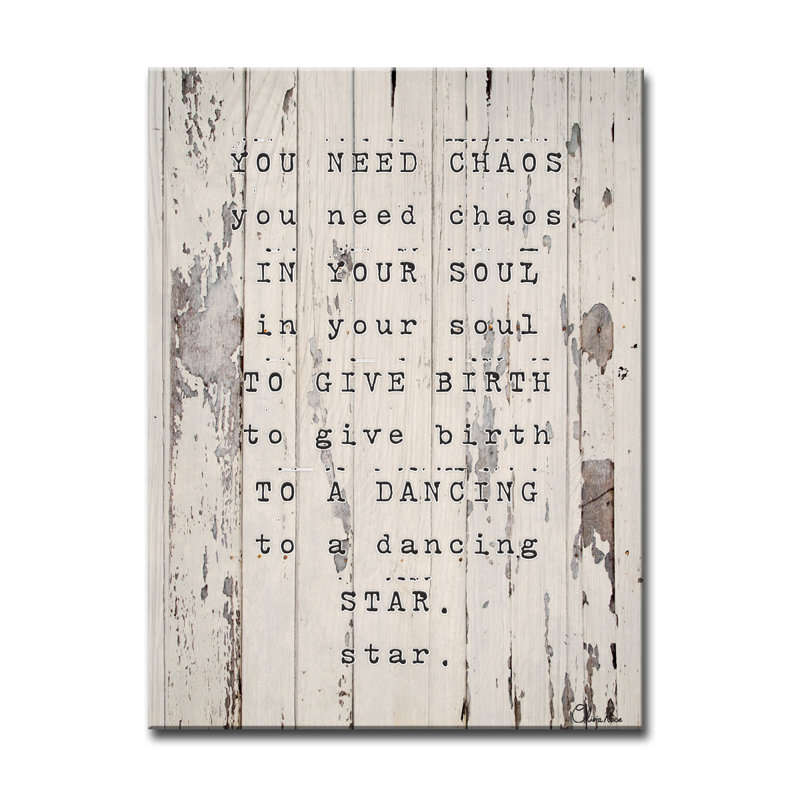 Dancing Star by Olivia Rose - Print on Canvas, 16" H x 12" W x 1.5" D