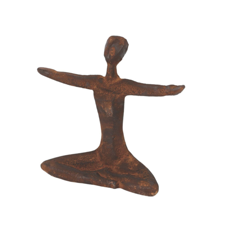 Table de table en métal à assise rouge 8,66 po