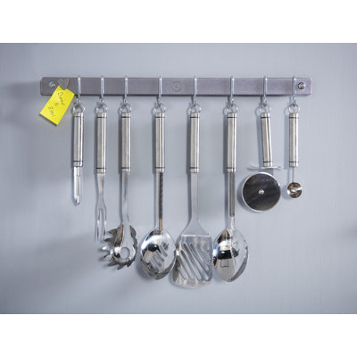 Metal Rectangle Utensil Crock