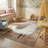 Rug Branch Rowan 4' x 6' (3'11" x 5'10") Brown/Beige Llama Kids Area Rug, Contemporary, Medium Pile, Stain-Resistant Carpet - Playroom, Nursery, Toy Room and Bedroom-408187380