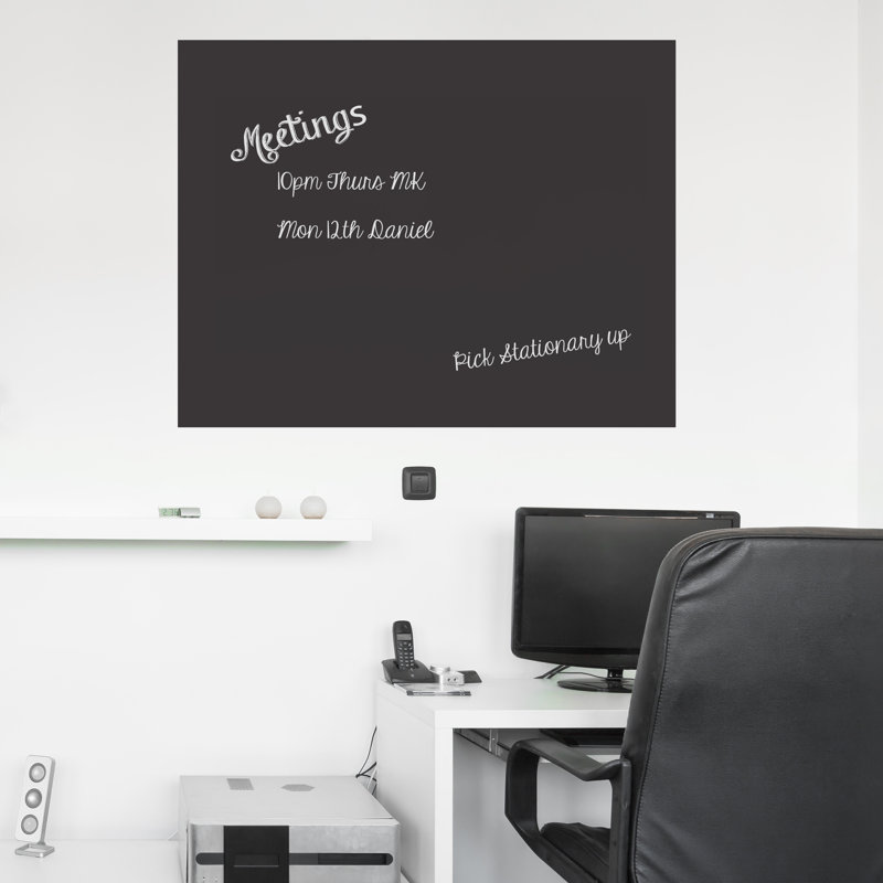 Abstract Chalkboard Decal, 119 cm H x 84 cm W
