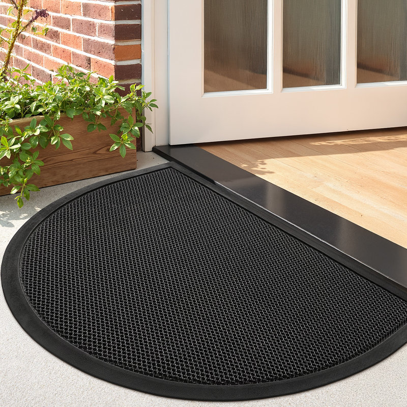 Paillasson antidérapant pour l'intérieur et l'extérieur, 17" W x 30" L