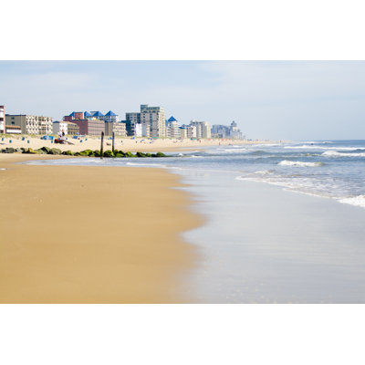 Beach by Rypson - Wrapped Canvas Print