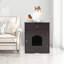 Enceinte en bois pour litière pour chat avec tiroir, table d'appoint, cage intérieure pour animal, table de chevet pour chat-1561088462