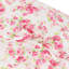 Floral White/Pink Square Throw Cushion