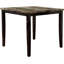 Dining Table Faux Marble Top Birch Veneer MDF Dining Room Furniture 1pc Table
