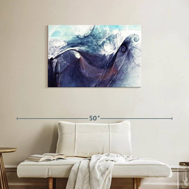 Avery Abyss Dynamic Abstract, 24" H x 36" W