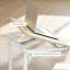 Adjustable Overbed Table C-Shaped Sofa Side Table
