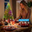 Guirlande de Noël avec guirlande lumineuse 400Led