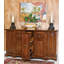 84" Wide Walnut Wood Sideboard