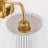 1-Light Modern Boho Cone Wall Sconce with Pleated Fabric Shade and Plug-in Cord