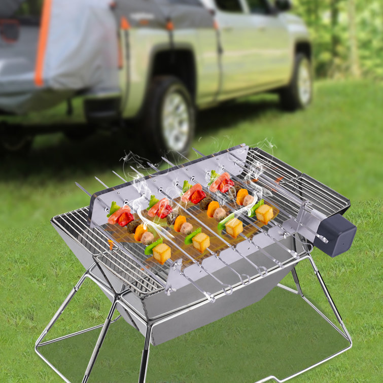 durable electric rotating bbq grill barbecue